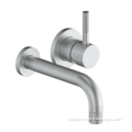 Wall Mount Basin Faucet Brushed Nickel